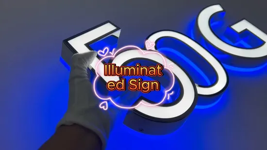 Store Letters Bar LED Sign Outdoor LED Channel Letter 3D Shop Signage
