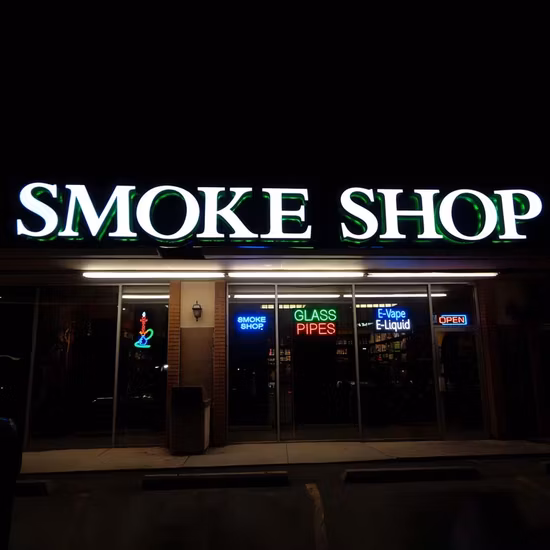 Store Letters Bar LED Sign Outdoor LED Channel Letter 3D Shop Signage