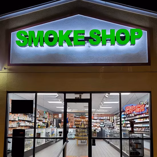 Store Letters Bar LED Sign Outdoor LED Channel Letter 3D Shop Signage
