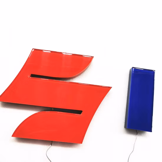 透明なラウンド コーナー アクリル照光 LED 看板 LED 看板