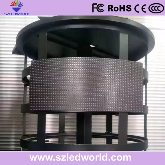 ソフト LED ディスプレイ スクリーン フレキシブル パネル ボード P1.8、P2、P3、P2.5、P4、P5